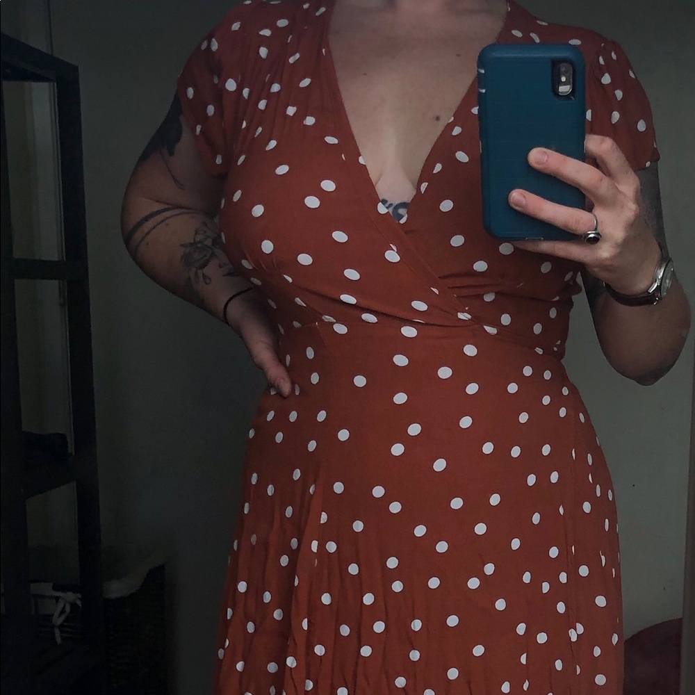 FATE Wrap Maxi Dress